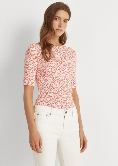 Top Ralph Lauren Floral Algodão-Blend Mulher 23076-YNSA